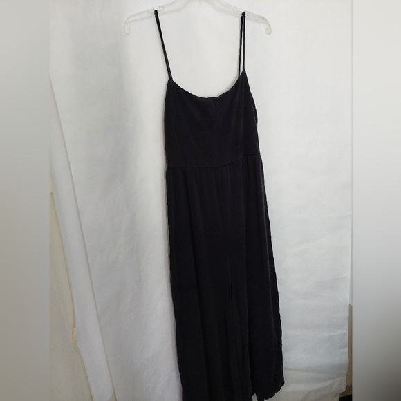 Quince Tencel Jersey Wide Leg Jumpsuit Size L. - Picture 1 of 6